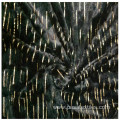 Hot Style Embroidery 3MM Sequined Vertical Stripes Flannel